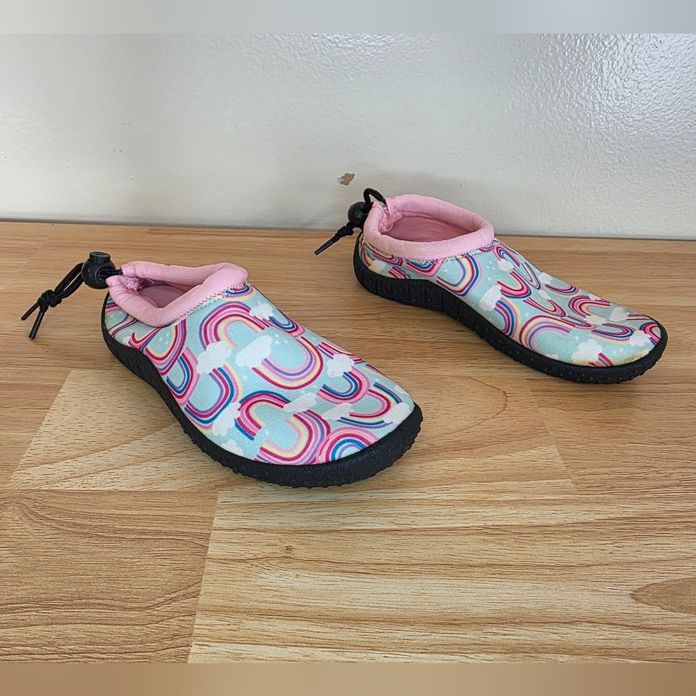 Tommy Bahama Water Shoes Toddler 9/10 Beach Pool Girl’s Kids Rainbows